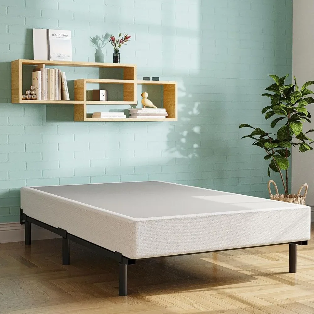 RLDVAY Twin-Size Bed-Frame, 7 Inch Metal Bed-Frame-Twin for Box Spring